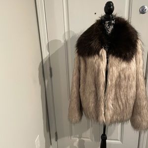 Asos faux fur jacket!